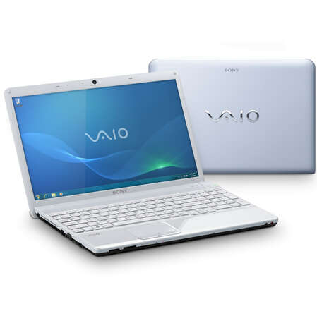 Ноутбук Sony VPC-EE3E1R/WI AMD P340/4G/320/HD4250/DVD/15.5"/Win7 HP64 silver