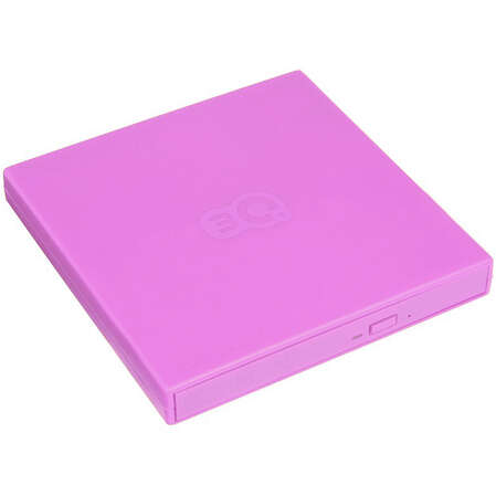 Внешний привод DVD-RW 3Q Lite 3QODD-T105-YP08 DVD±R/±RW USB2.0 Pink