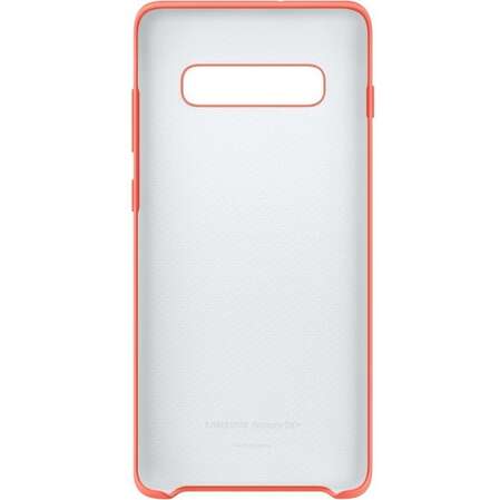 Чехол для Samsung Galaxy S10+ SM-G975 Silicone Cover розовый