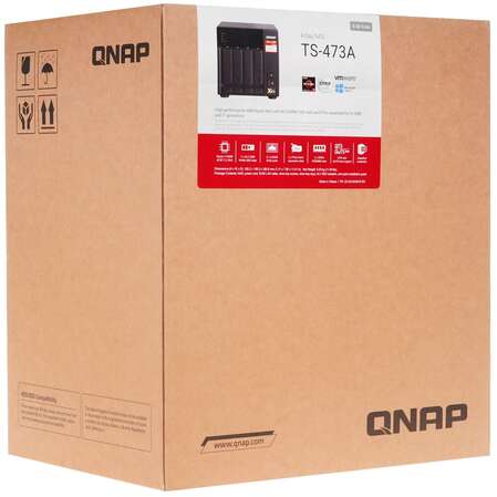 Сетевое хранилище NAS QNAP TS-473A-8G