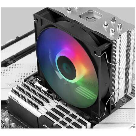 Охлаждение CPU Cooler for CPU Deepcool AG400 LED 220W 1155/1156/1150/1700/2011/2066/AM4/AM5