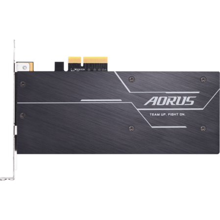 Внутренний SSD-накопитель 1000Gb Gigabyte AORUS RGB AIC (GP-ASACNE2100TTTDR) PCIe NVMe 3.0 x4