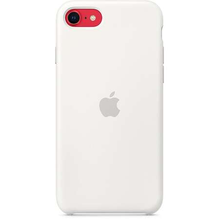 Чехол для Apple iPhone SE (2020) Silicone Case White