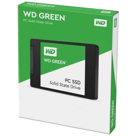 Внутренний SSD-накопитель 480Gb Western Digital Green WDS480G3G0A SATA3 2.5" 