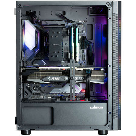 Корпус ATX Miditower Zalman i4 TG Black