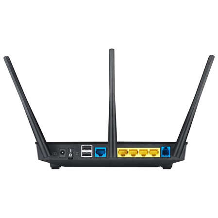 Беспроводной ADSL маршрутизатор ASUS DSL-N16U 802.11n 300Мбит/с 2,4ГГц 4xGbLAN 1xUSB2.0