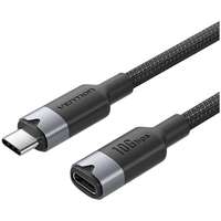 Кабель удлинитель USB3.2 СM/СF 1м Vention (TRFBF) Черный 5А PD100W