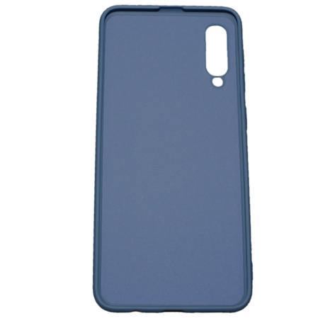 Чехол для Samsung Galaxy A30S (2019) SM-A307 Brosco Softrubber\Soft-touch синий