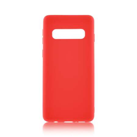 Чехол для Samsung Galaxy S10 SM-G973 Brosco Colourful красный