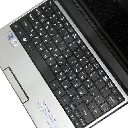 Нетбук Acer Aspire One AO533-N558ww Atom N550/2Gb/320Gb/10.1"/Win 7 Starter 32/white (LU.SC308.010)