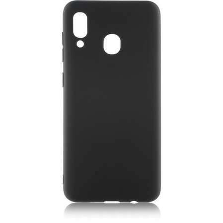Чехол для Samsung Galaxy A30 (2019) SM-A305 Brosco Colourful, накладка, черный