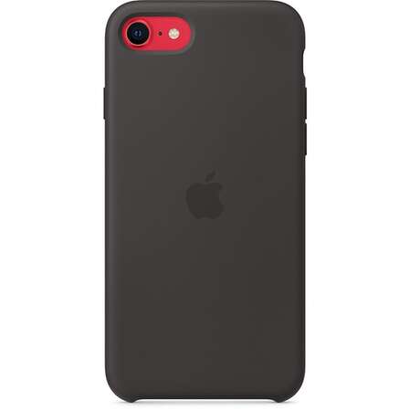 Чехол для Apple iPhone SE (2020) Silicone Case Black