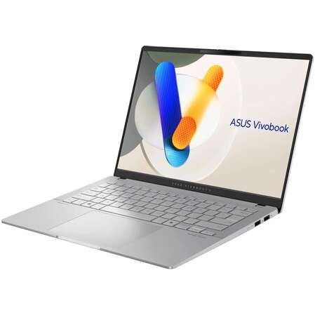 Ноутбук ASUS VivoBook S14 M5406WA-QD127 AMD Ryzen AI 9 365/24Gb/1Tb SSD/14" WUXGA OLED/DOS Cool Silver