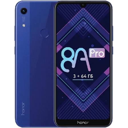 Смартфон Honor 8A Pro Blue