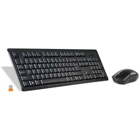 Клавиатура+мышь A4Tech V-Track 4200N Black