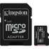 Карта памяти Micro SecureDigital 16Gb Kingston Canvas Select Plus SDHC class 10 UHS-I (SDCS2/16GB) + SD адаптер