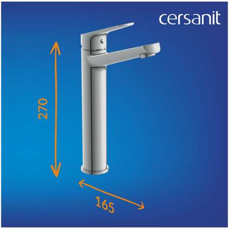 Смеситель для раковины Cersanit Flavis 63038