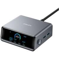 Сетевое зарядное устройство Anker Prime Charger 250W 6 Ports GaNPrime 4xUSB-C + 2xUSB-A темно-серый