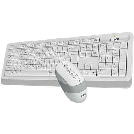 Клавиатура+мышь A4Tech Fstyler FG1010 White/Grey