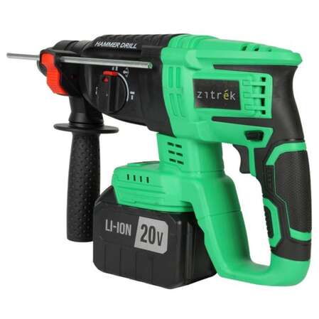 Аккумуляторный перфоратор Zitrek ZKCH20 PRO (20В, Li-ion 2x6.0Ач, з/у, кейс) 083-1060