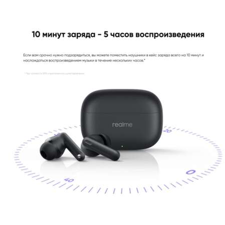 Bluetooth гарнитура Realme Buds T310 Black