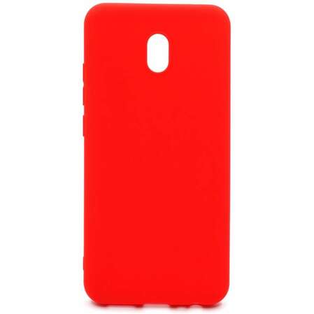 Чехол для Xiaomi Redmi 8A Zibelino Soft Matte красный