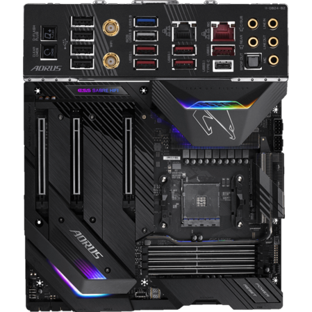Материнская плата Gigabyte X570 AORUS Xtreme Socket-AM4 AMD X570 4xDDR4, Raid, 2xM.2, 6xSATA3, 3xPCI-E 16x, 11xUSB 3.1, 1xUSB 3.1 Type C, 2xGLAN 802.11ac ATX Ret