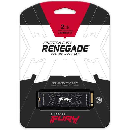Внутренний SSD-накопитель 2000Gb Kingston Fury Renegade SFYRD/2000G M.2 2280 PCIe NVMe 4.0 x4