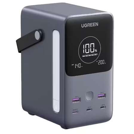 Внешний аккумулятор Ugreen PB770 (25286) 48000mAh 300W Grey