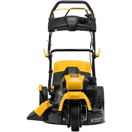 Бензиновая газонокосилка Denzel GLT-460SP-T, Trike 149 см3, 46 см, привод, панель, 60л 58810