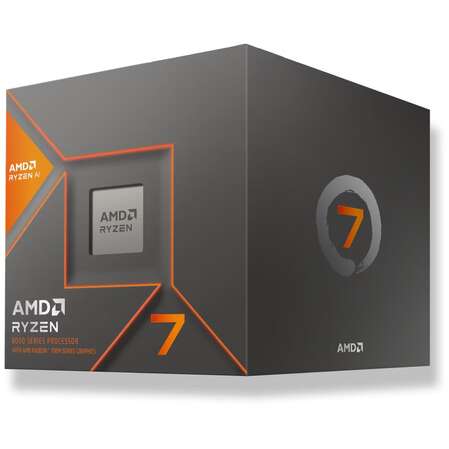 Процессор AMD Ryzen 7 8700G, 4.2ГГц, (Turbo 5.1ГГц), 8-ядерный, L3 16МБ, Сокет AM5, Radeon 780M, BOX