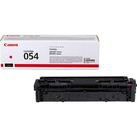 Картридж Canon 054 M Magenta для Canon MF645Cx/MF643Cdw/MF641Cw/LBP623Cdw/621Cw (1200стр.)