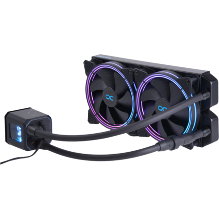 Система водяного охлаждения Alphacool Eisbaer Aurora 280 CPU Digital RGB S775/1150/1155/S1151/1200/1366/2011, AM4/AM2/AM2+, AM3+/FM1, FM2)