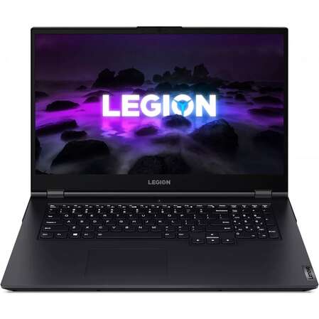 Ноутбук Lenovo Legion 5 17ACH6H AMD Ryzen 7 5800H/16Gb/512Gb SSD/NV RTX3060 6Gb/17.3" FullHD/DOS Phantom Blue
