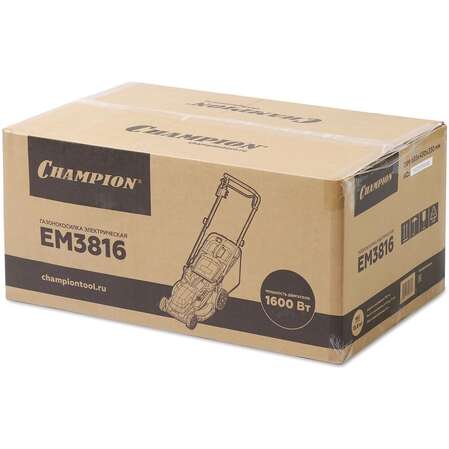 Электрическая газонокосилка Champion EM3816