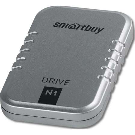 Внешний SSD-накопитель 1.8" 256Gb Smartbuy N1 Drive SB256GB-N1S-U31C (SSD) USB 3.1, Серебристый
