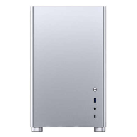 Корпус MicroATX Minitower JONSBO D30 Silver TG Серебристый