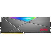 Модуль памяти DIMM 16Gb DDR4 PC25600 3200MHz ADATA XPG Spectrix D50 RGB Grey (AX4U320016G16A-ST50)