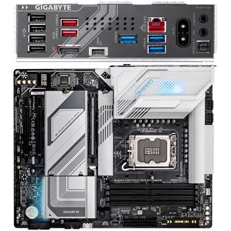 Материнская плата Gigabyte Z890 Gaming X WiFi7 Z890 Soc-1851 4xDDR5, 4xSATA3, RAID, 4хM.2, 3xPCI-E16x, 5xUSB3.2, 1xUSB3.2 Type C, DP, WiFi, 2.5Glan, ATX