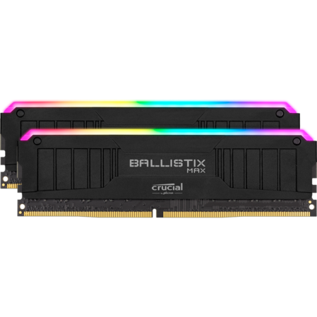 Модуль памяти DIMM 32Gb 2х16Gb DDR4 PC32000 4000MHz Crucial Ballistix MAX RGB Black (BLM2K16G40C18U4BL)