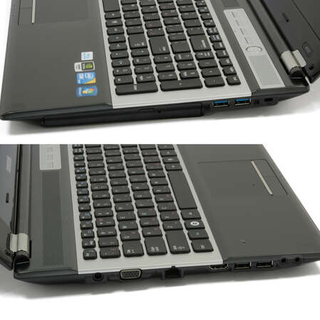 Ноутбук Samsung RF510/S02 i5-460/4G/500G/DVD/WF/BT/NV330M 1gb/bl/15.6/cam/Win7 HP black