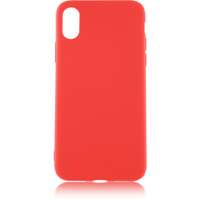 Чехол для Apple iPhone Xs Brosco Colourful, накладка, красный