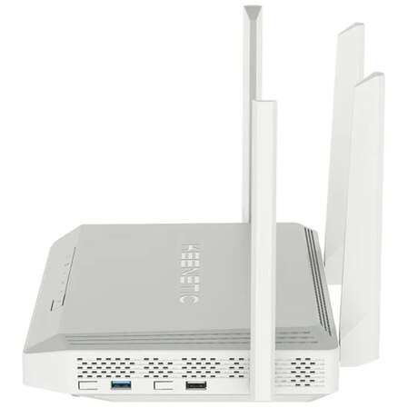 Беспроводной маршрутизатор Keenetic Peak KN-2710, 802.11n/ac, 2600 (800+1733) Мбит/с, 2.4ГГц и 5ГГц, 8xGbLAN, 1xSFP, 1xGbWAN, 1xUSB2.0, 1xUSB3.0, поддержка 3G/4G модема