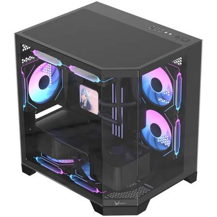 Корпус MicroATX Minitower Formula Crystal Z6M Black