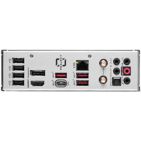 Материнская плата MSI B760M Project Zero B760 Socket-1700 4xDDR5, 4xSATA3, RAID, 2xM.2, 2xPCI-E16x, 3xUSB3.2, DP, HDMI, WiFi, 2.5Glan, mATX