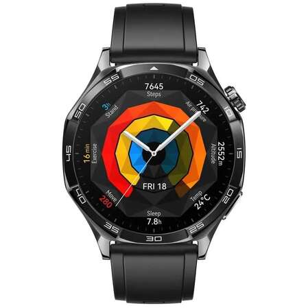 Умные часы Huawei Watch GT 5 Black fluoroelastomer
