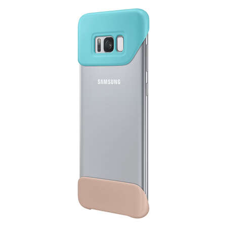 Чехол для Samsung Galaxy S8+ SM-G955 2Piece Cover, мятный/коричневый
