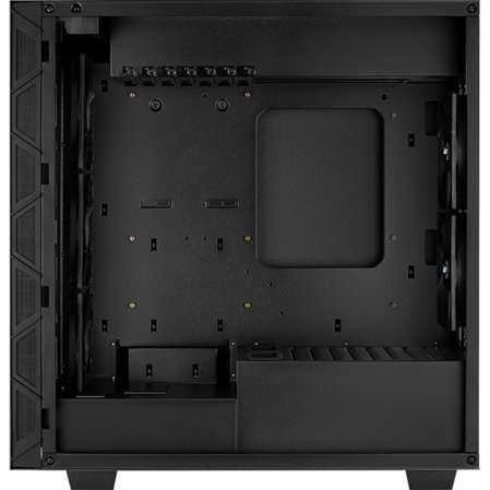 Корпус ATX Miditower AeroCool Flo-G-BK-v1 Black