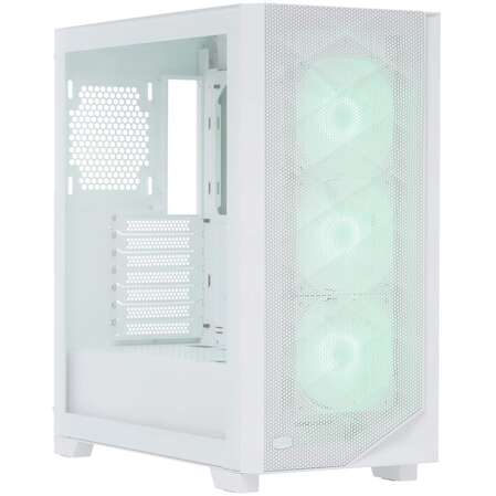 Корпус ATX Miditower PcCooler C3D510 WH ARGB White