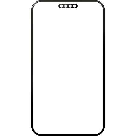 Защитное стекло для Apple iPhone 12 mini SwitchEasy Glass Pro с черной рамкой